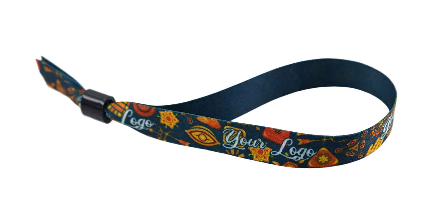 Armbänder aus Polyester, zu 100% in Europa produziert.