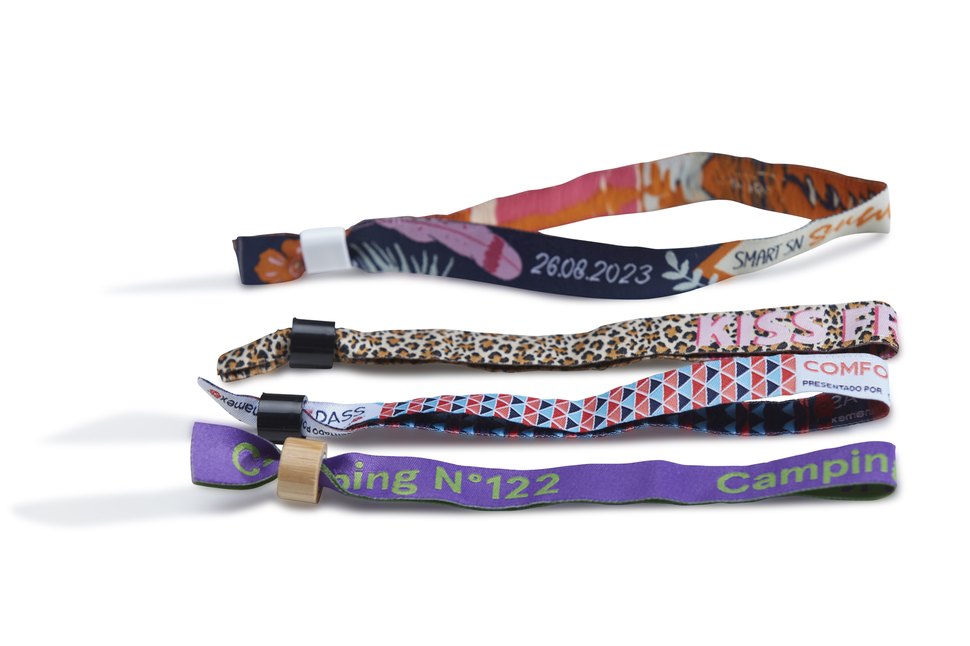 Stoffarmbänder - Gewebt