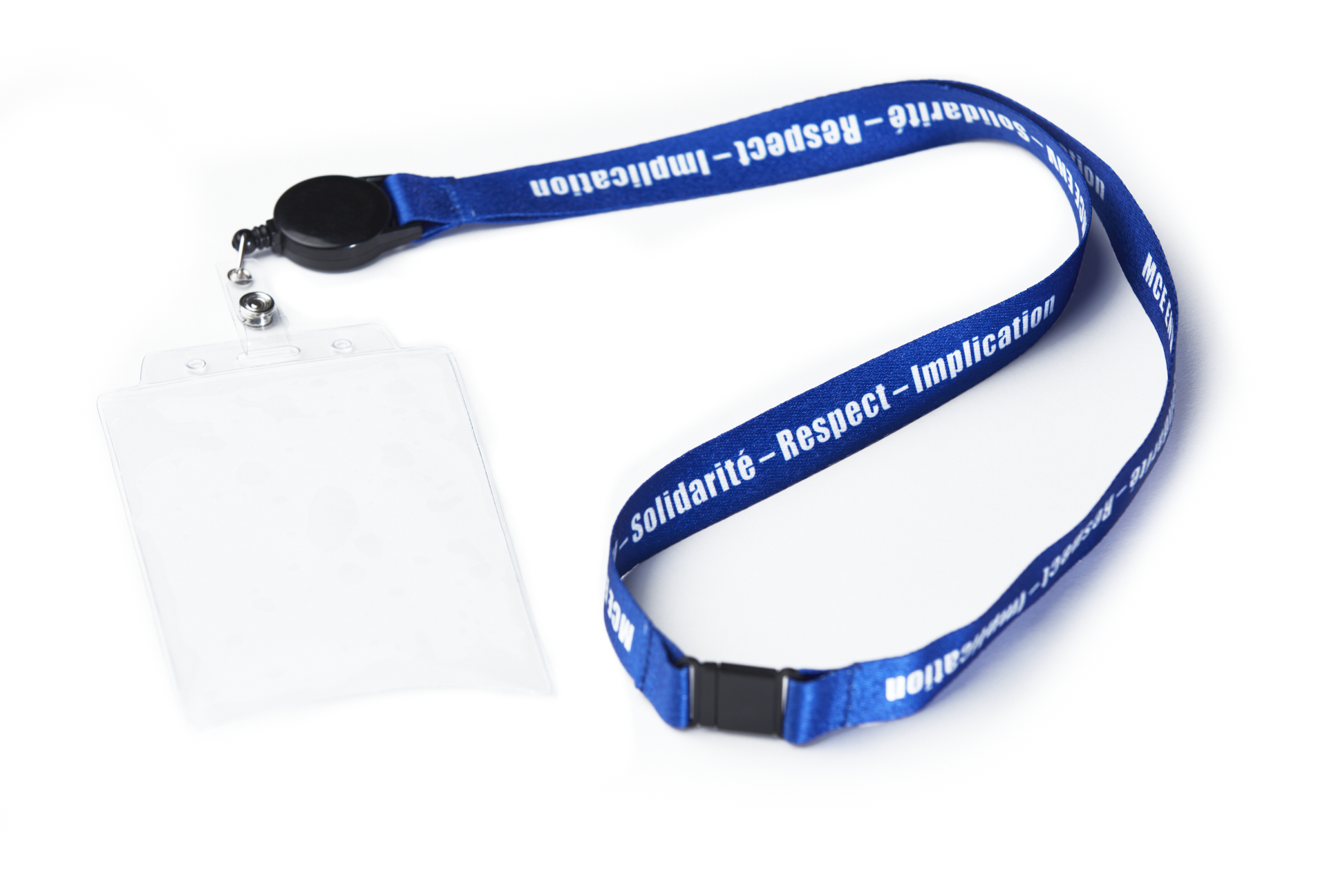 ECO-KONGRESS-Paket : PET 20mm + Sichereits-Steckschnalle + Jojo+ Kongress-Kartenhalter 68mmx113mm vertikal